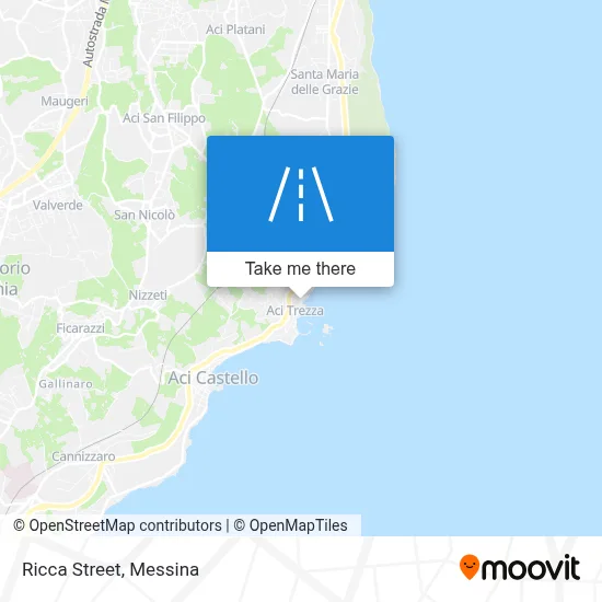 Ricca Street map