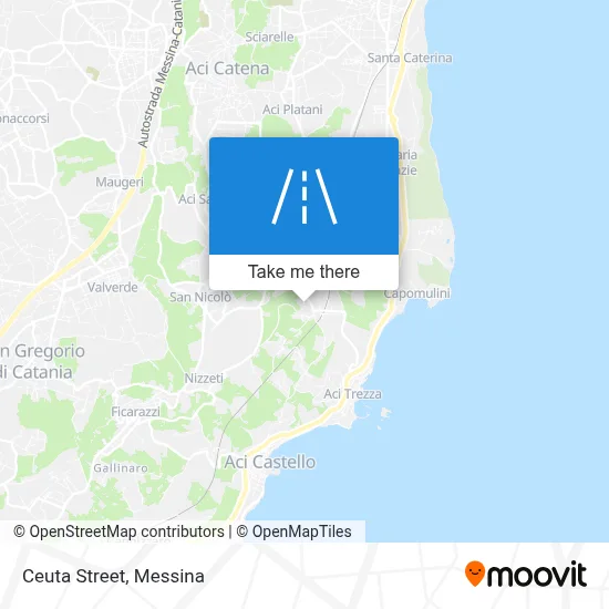 Ceuta Street map
