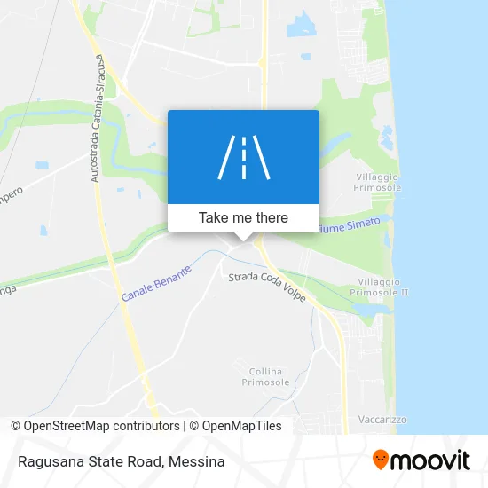 Ragusana State Road map