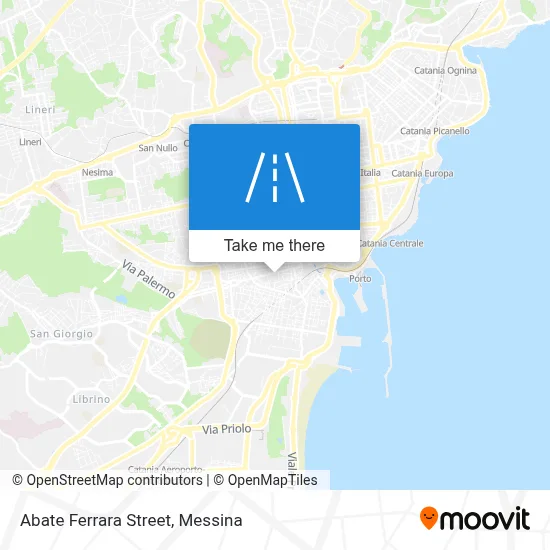 Abate Ferrara Street map