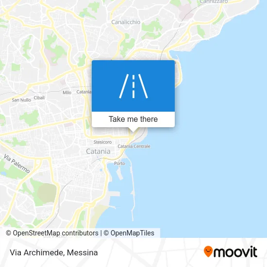 Archimedes Street map