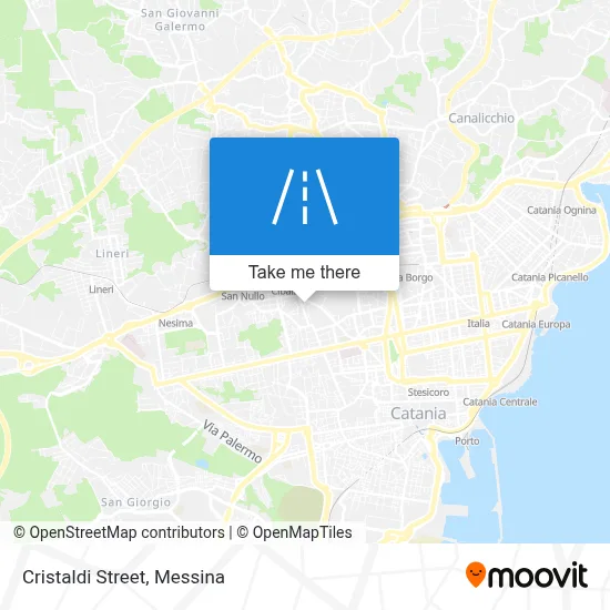 Cristaldi Street map