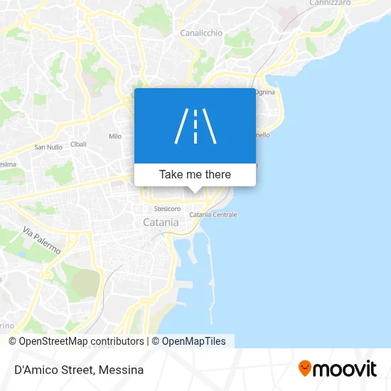 D'Amico Street map