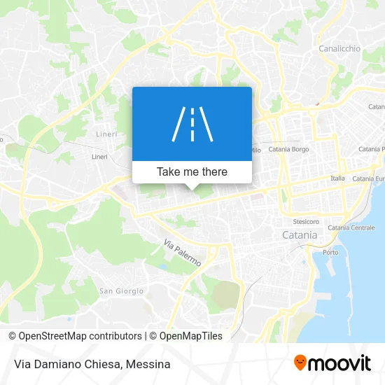 Damiano Chiesa Street map