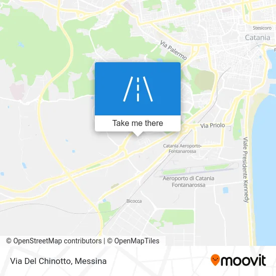 Via of the Chinotto map