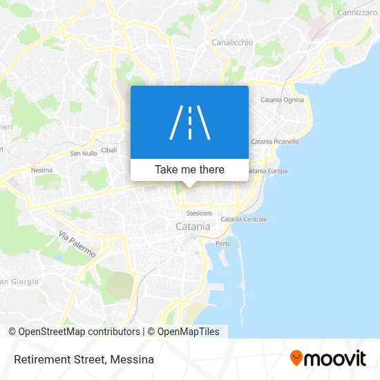 Retirement Street map