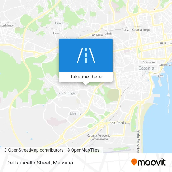 Del Ruscello Street map