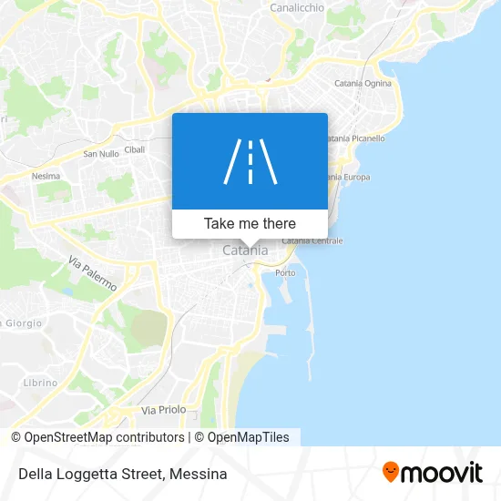 Della Loggetta Street map