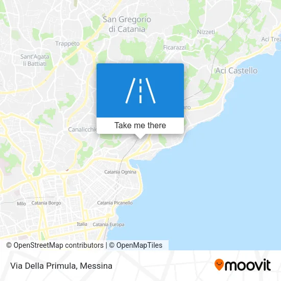 Della Primula Street map