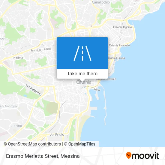 Erasmo Merletta Street map