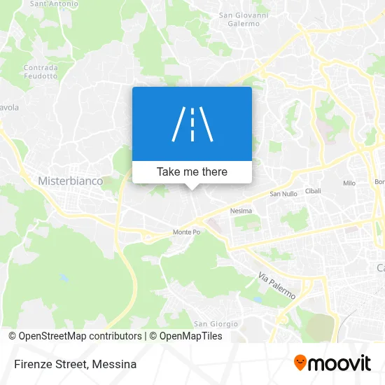Firenze Street map