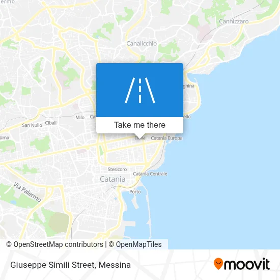 Giuseppe Simili Street map