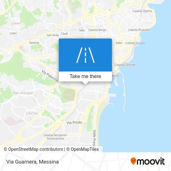 Guarnera Street map