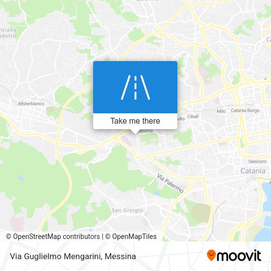 Via Guglielmo Mengarini map