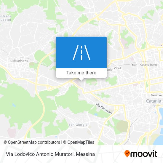 Via Lodovico Antonio Muratori map