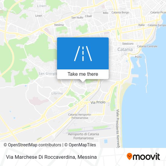 Via Marchese Di Roccaverdina map