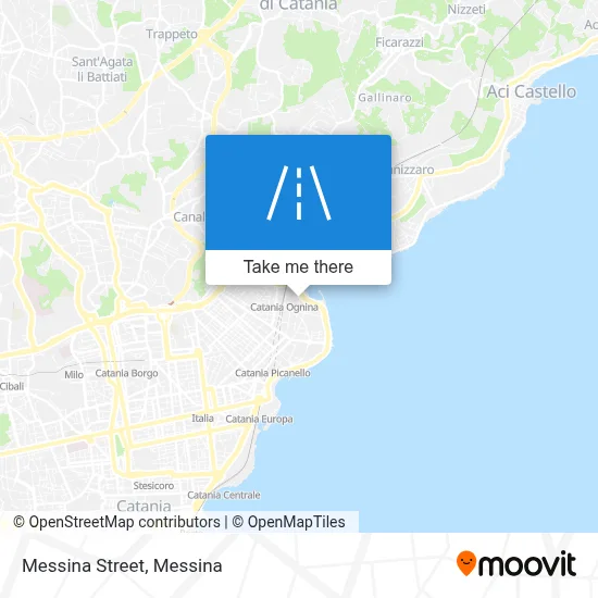 Messina Street map