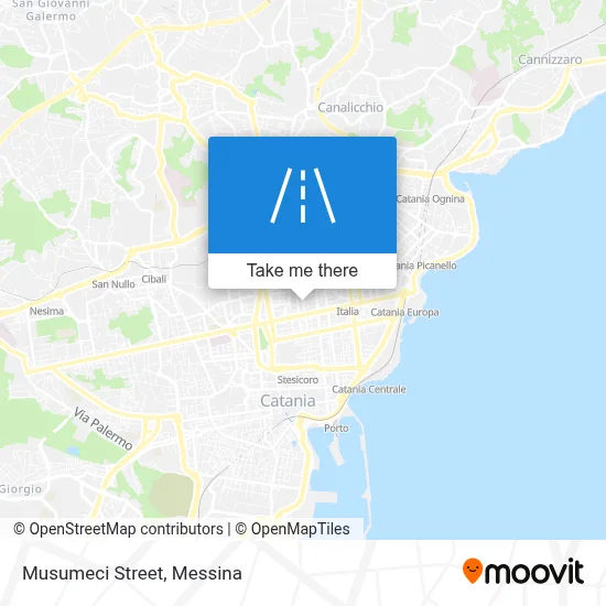 Musumeci Street map