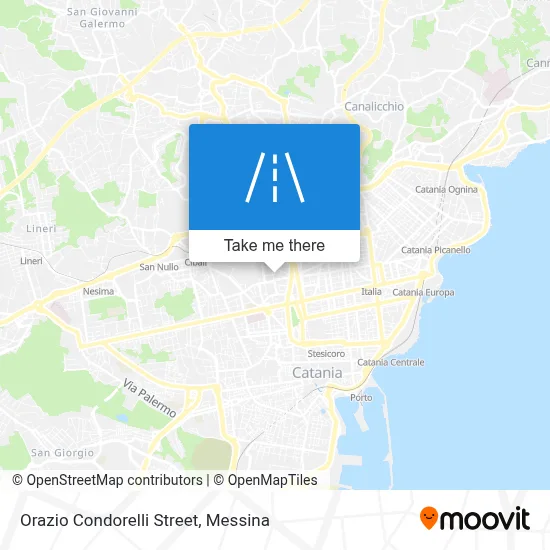Orazio Condorelli Street map