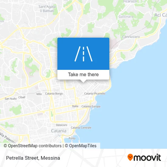 Petrella Street map