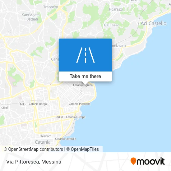 Picturesque Street map