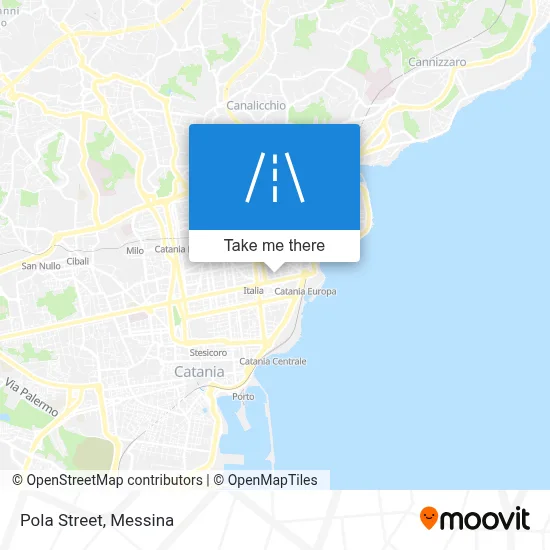 Pola Street map