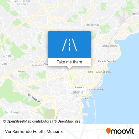 Via Raimondo Feletti map
