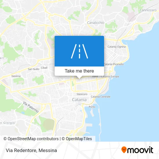 Redentore Street map