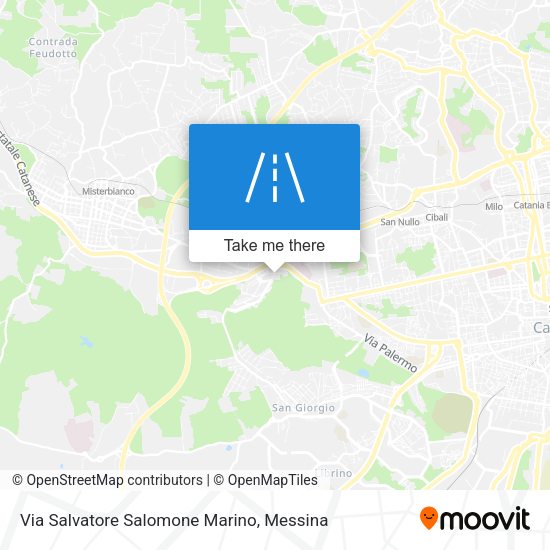 Via Salvatore Salomone Marino map