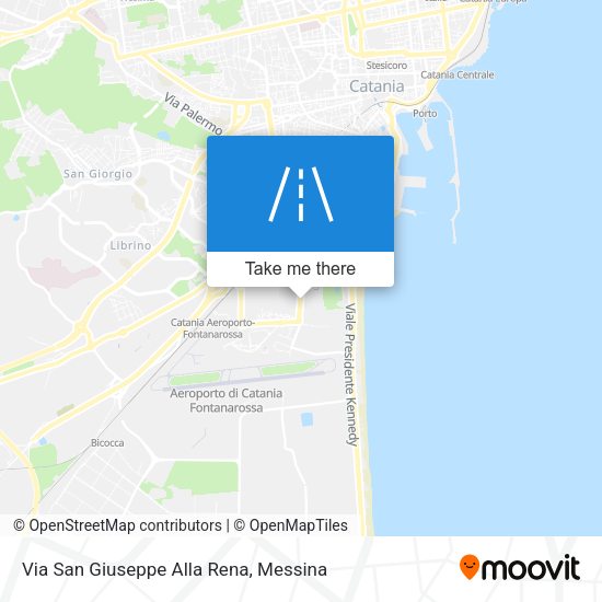 Via San Giuseppe Alla Rena map
