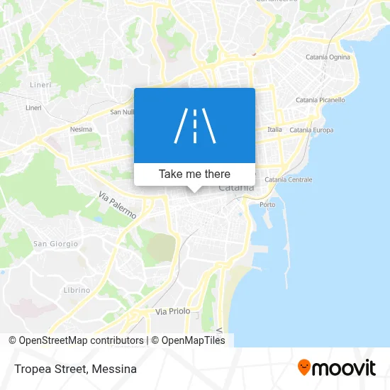 Tropea Street map