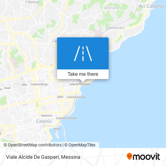 Viale Alcide De Gasperi map