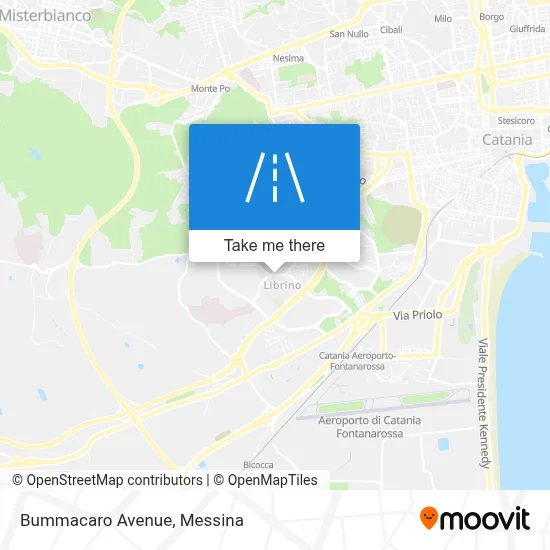 Bummacaro Avenue map