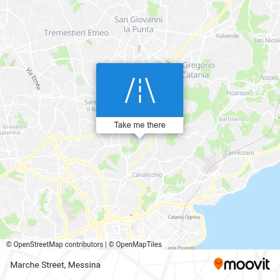 Marche Street map