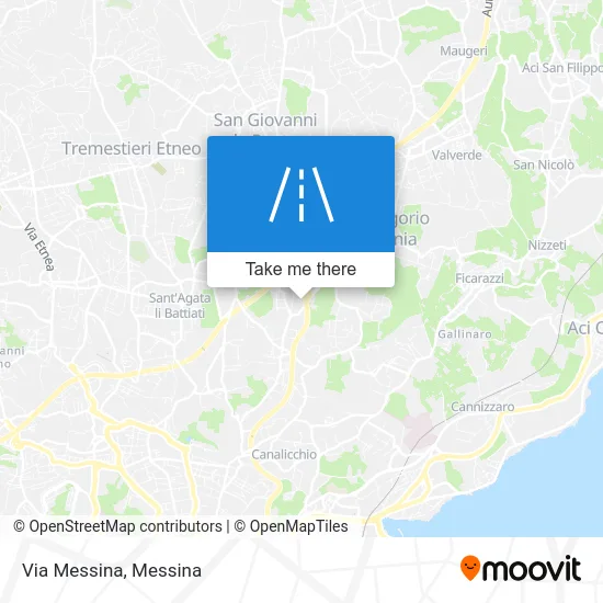 Messina Street map