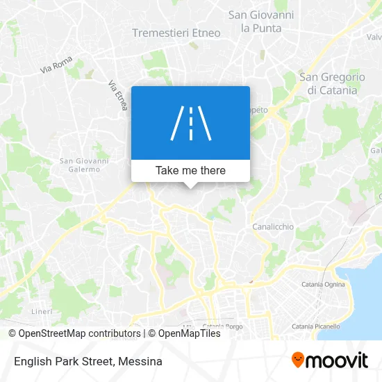 English Park Street map