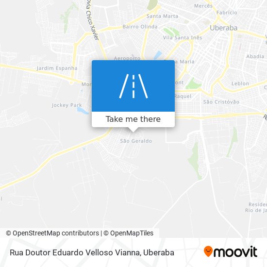 Rua Doutor Eduardo Velloso Vianna map