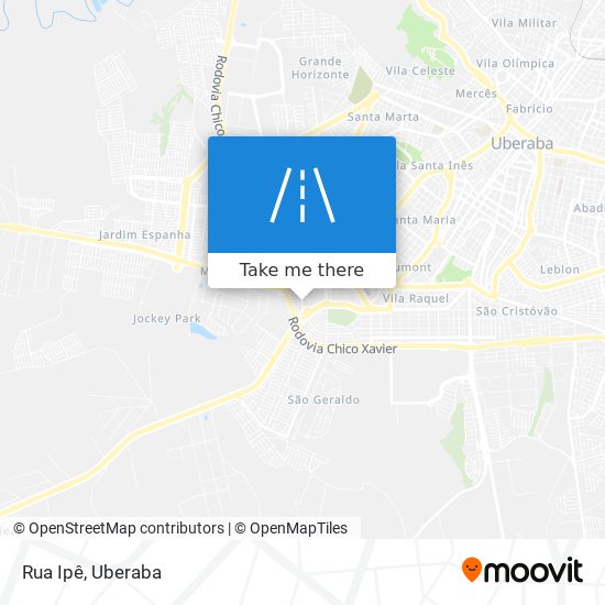 Rua Ipê map