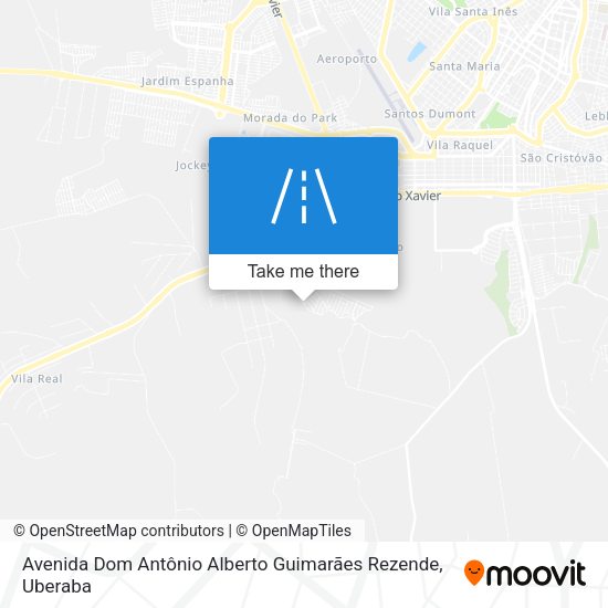 Avenida Dom Antônio Alberto Guimarães Rezende map