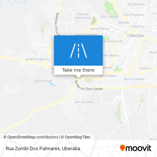 Rua Zumbi Dos Palmares map