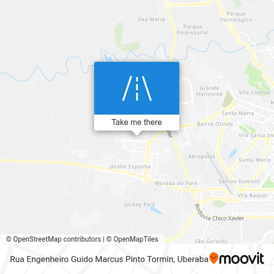 Rua Engenheiro Guido Marcus Pinto Tormin map