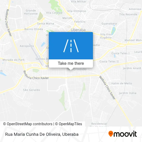 Rua Maria Cunha De Oliveira map