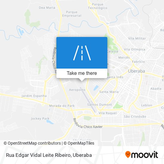Rua Edgar Vidal Leite Ribeiro map