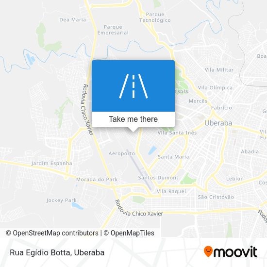 Rua Egídio Botta map