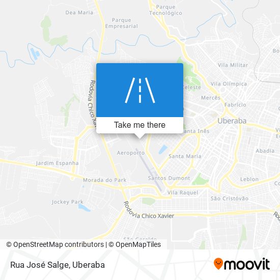 Mapa Rua José Salge