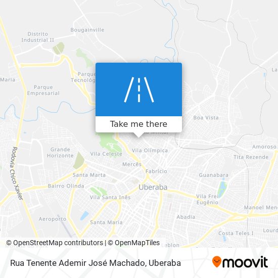 Rua Tenente Ademir José Machado map