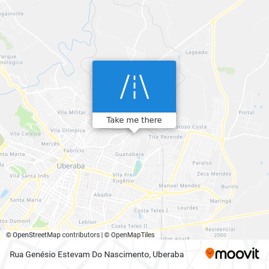 Rua Genésio Estevam Do Nascimento map