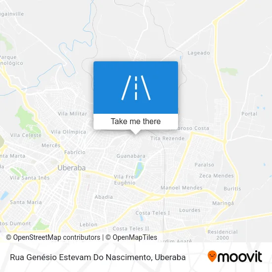 Rua Genésio Estevam Do Nascimento map