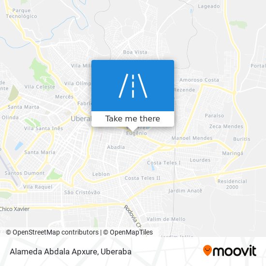 Mapa Alameda Abdala Apxure