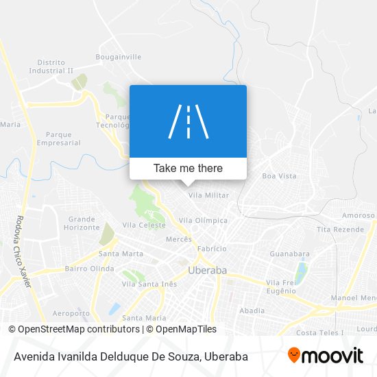 Mapa Avenida Ivanilda Delduque De Souza